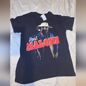 Post Malone Black Graphic Tee